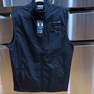 Salt Life Midnight Black Venture Utility Vest